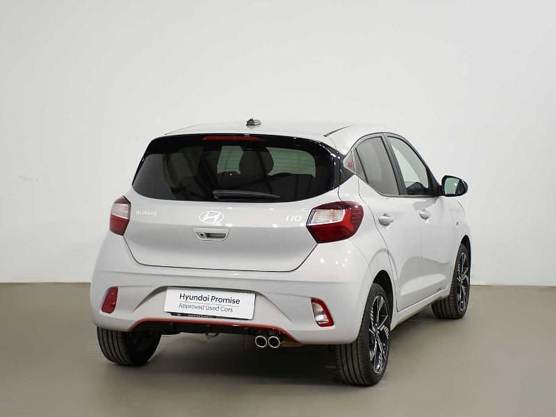 Usado Hyundai i10 N Line 83 CV (61 kW) 2025 Blanco Utilitario