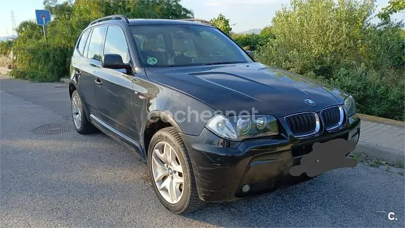 Używany BMW X3 150 KM (110 kW) 2007 Czarny SUV
