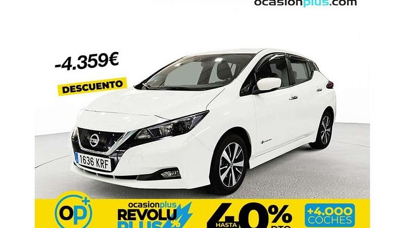 Usado Nissan Leaf Acenta 160 kW (218 CV) 2018 Blanco Utilitario