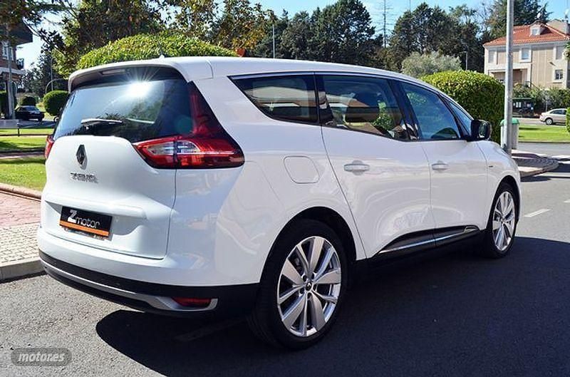 Usado Renault Grand Scénic IV LIMITED 120 CV (88 kW) 2020 Blanco Monovolumen