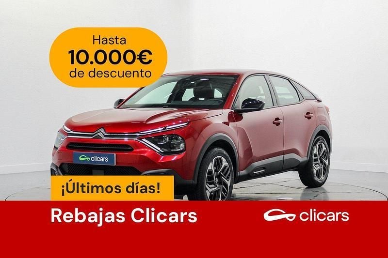 Rojo Usado 2024 Citroën C4 PureTech Berlina | 16.990 € (Precio justo) - Imagen 1/4