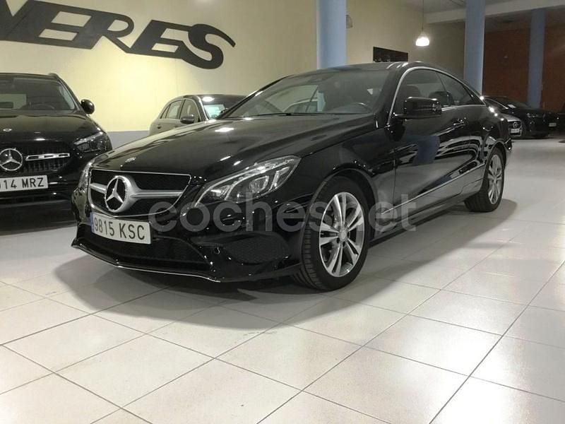 Negro Usado 2014 Mercedes E250 Coupe | 20.900 € (Precio justo) - Imagen 1/4