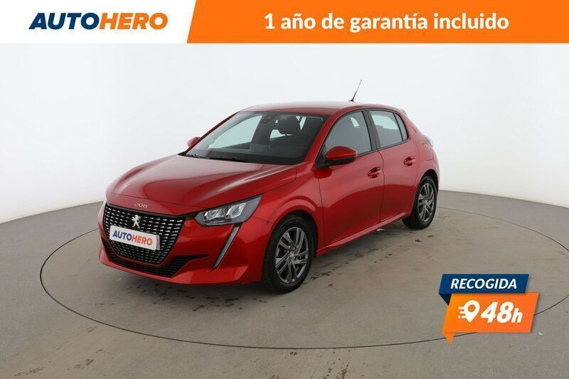 Rojo Usado 2021 Peugeot 208 Active Utilitario | 11.199 € (Buen precio) - Imagen 1/3