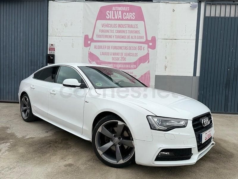Usado Audi A5 Sportback S-Line 177 CV (130 kW) 2013 Blanco Utilitario