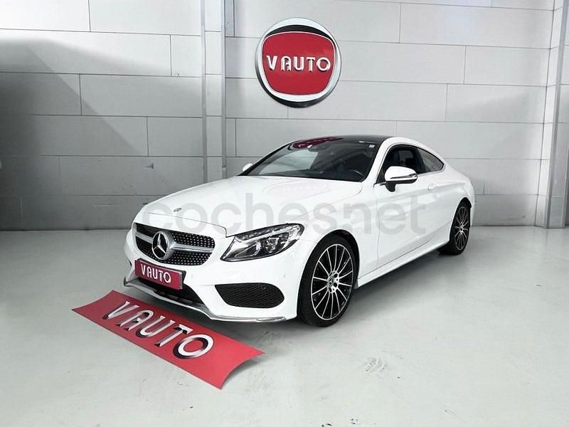 Usado Mercedes C220 170 CV (125 kW) 2017 Blanco Coupe