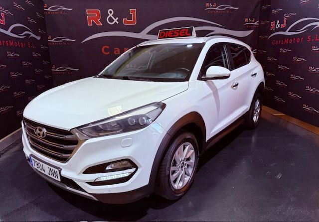 Blanco Usado 2016 Hyundai Tucson SUV | 15.990 € (Precio justo) - Imagen 1/4