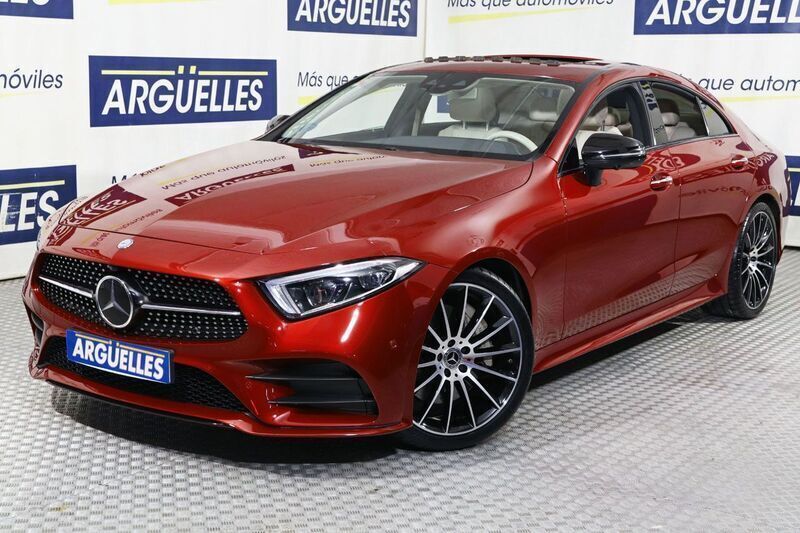 Rojo Usado 2019 Mercedes CLS300 AMG Line Premium Plus Berlina | 46.800 € (Caro) - Imagen 1/4