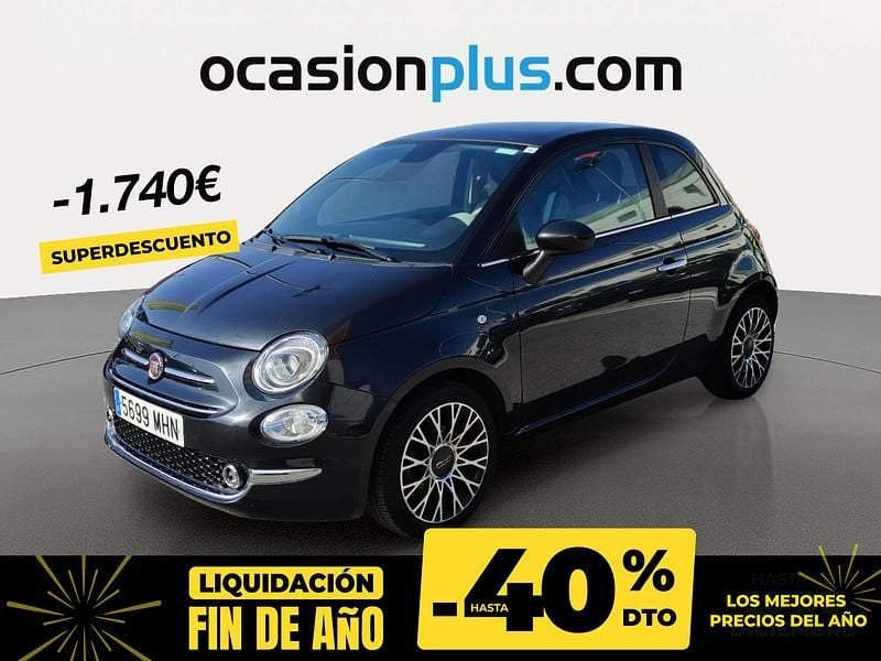 Negro Usado 2023 Fiat 500 Dolcevita Utilitario | 10.790 € (Precio justo) - Imagen 1/4