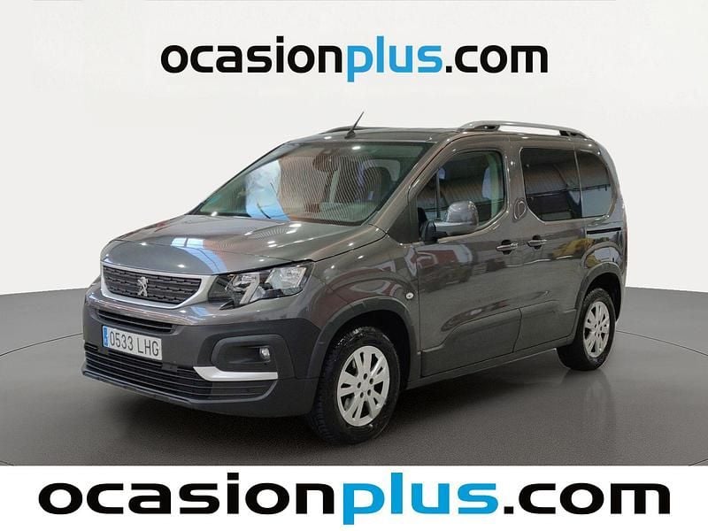 Usado Peugeot Rifter Active 110 CV (80 kW) 2020 Gris Monovolumen
