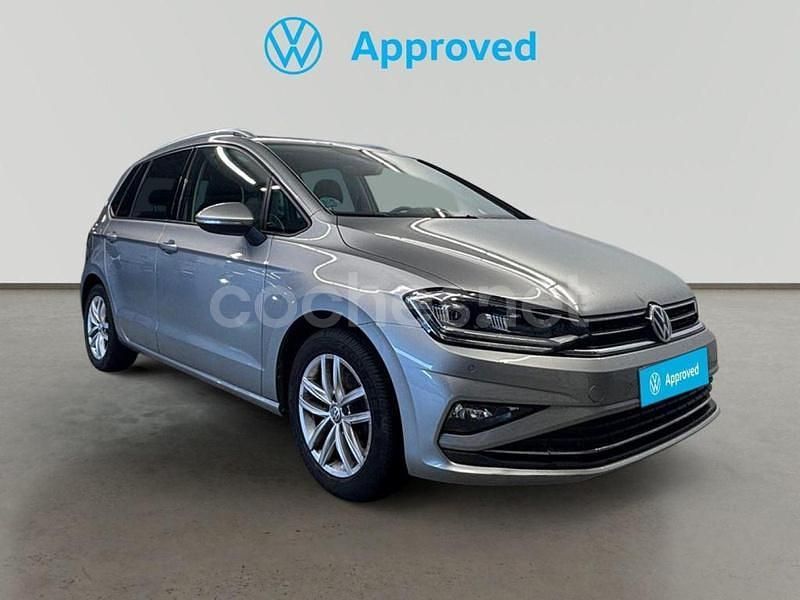 Gris / plata Usado 2019 VW Golf Sportsvan Advance Monovolumen | 21.900 € (Caro) - Imagen 1/4