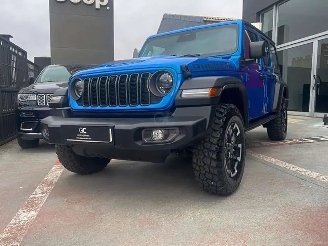 Usado Jeep Wrangler Unlimited Rubicon 272 CV (200 kW) 2024 Azul SUV