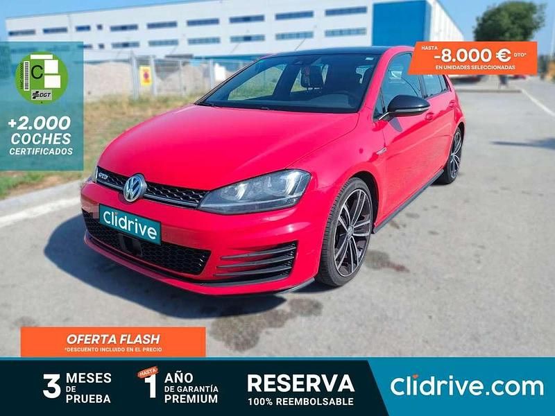 Rojo Usado 2014 VW Golf VII GTD Utilitario | 13.490 € (Super precio) - Imagen 1/3