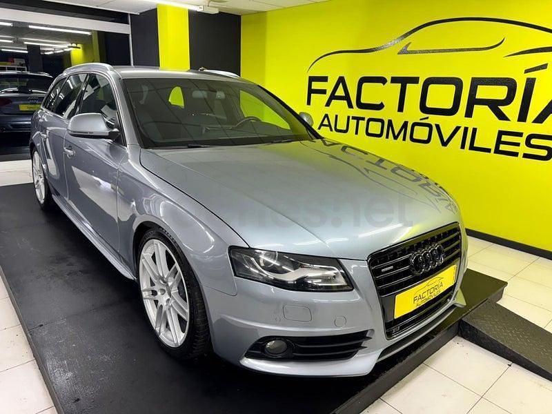 Usado Audi A4 S-Line 240 CV (176 kW) 2009 Gris / plata Familiar