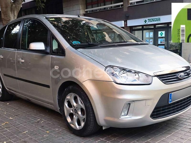 Gris / plata Usado 2007 Ford C-MAX Trend Monovolumen | 4950 € (Precio justo) - Imagen 1/4