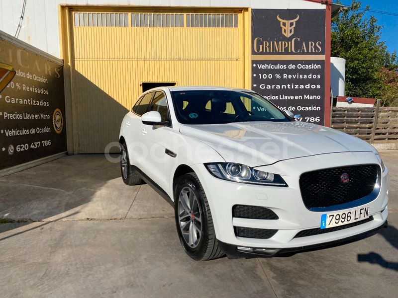 Usado Jaguar F-Pace Prestige 180 CV (132 kW) 2016 Blanco SUV