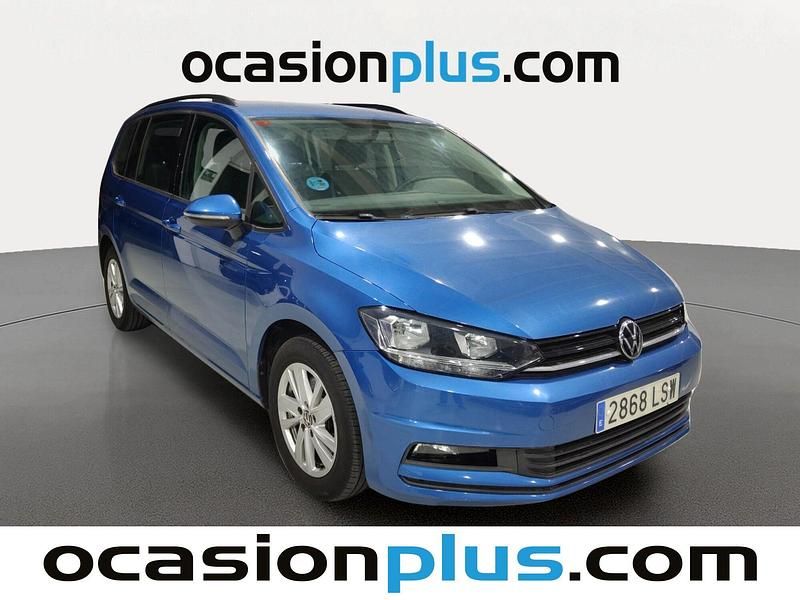 Usado VW Touran Business 122 CV (89 kW) 2021 Azul Monovolumen