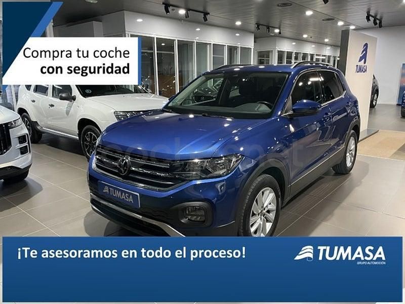 Usado VW T-Cross Advance 95 CV (69 kW) 2021 Azul SUV