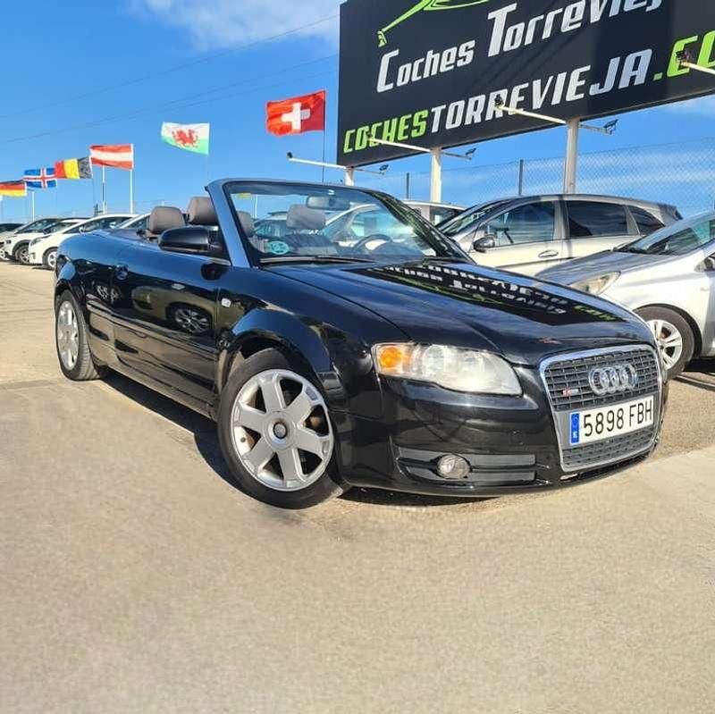 Usado Audi Cabriolet 163 CV (119 kW) 2006 Negro Descapotable