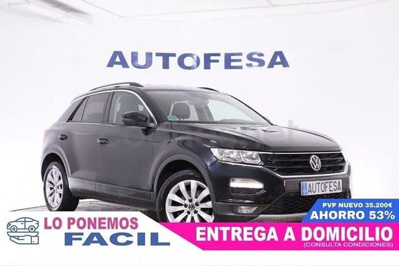 Usado VW T-Roc Advance 110 CV (80 kW) 2021 Negro SUV