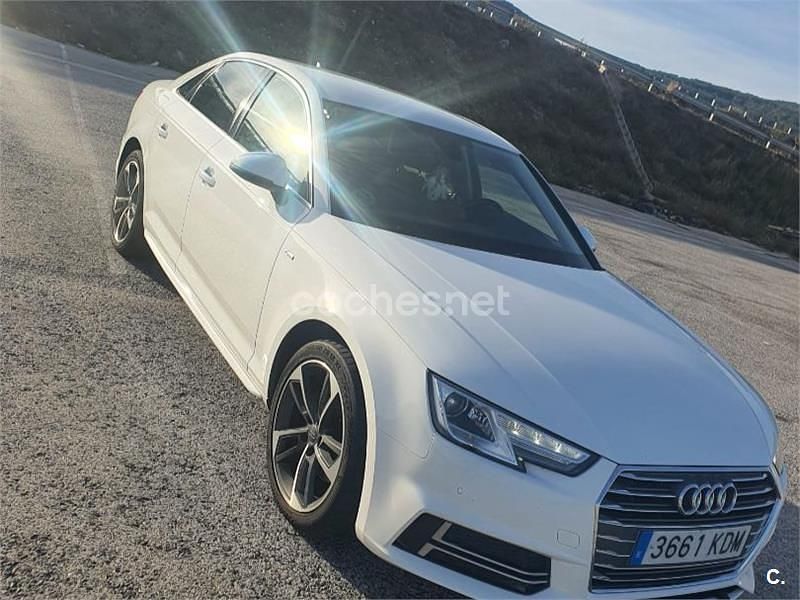Blanco Usado 2017 Audi A4 S-Line Berlina | 16.500 € (Buen precio) - Imagen 1/4