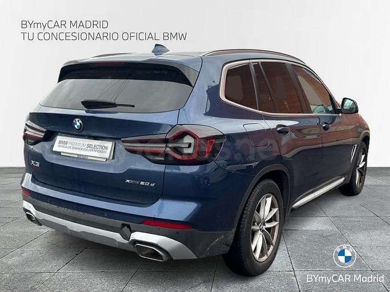 Usado BMW X3 xLine 190 CV (139 kW) 2022 Azul SUV