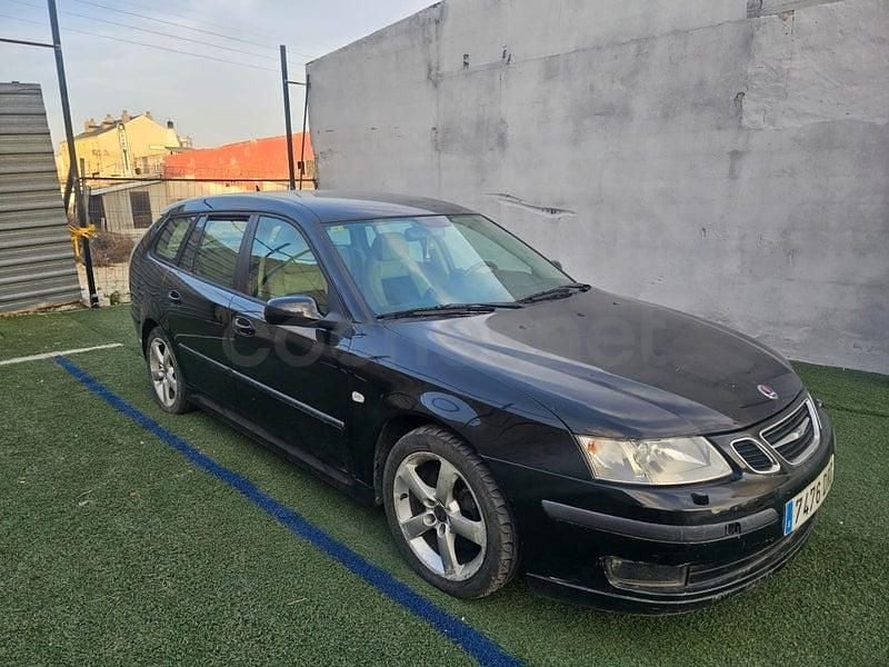 Usado Saab 9-3 Vector 150 CV (110 kW) 2006 Negro Utilitario