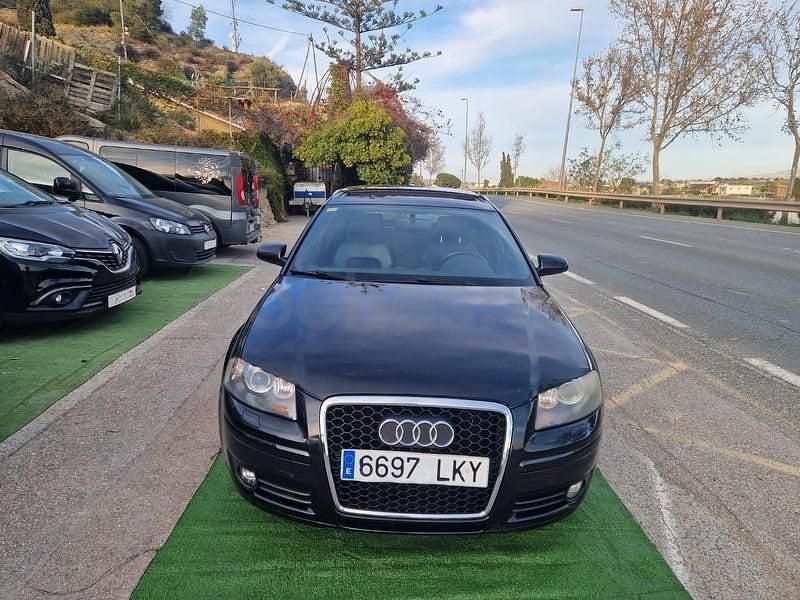 Usado Audi A3 Ambiente 140 CV (102 kW) 2007 Negro Utilitario