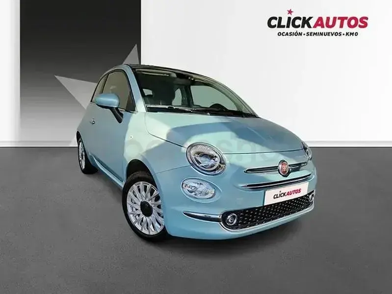 Usado Fiat 500C Dolcevita 70 CV (51 kW) 2024 Verde Descapotable