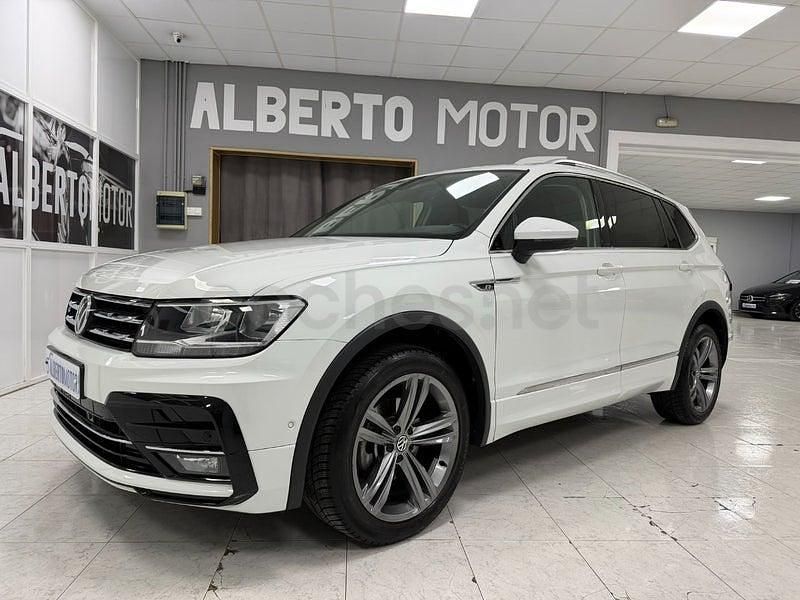 Usado VW Tiguan Allspace R-line 150 CV (110 kW) 2021 Blanco SUV