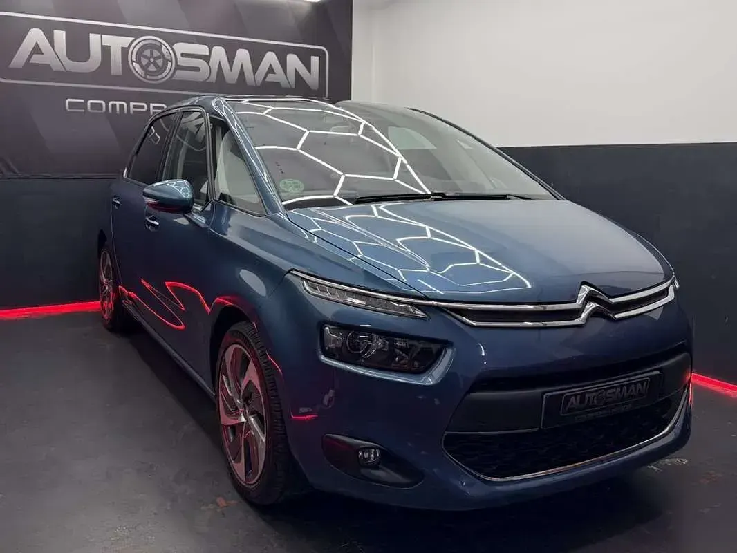 Usado Citroën C4 Intensive+ 150 CV (110 kW) 2015 Azul Monovolumen