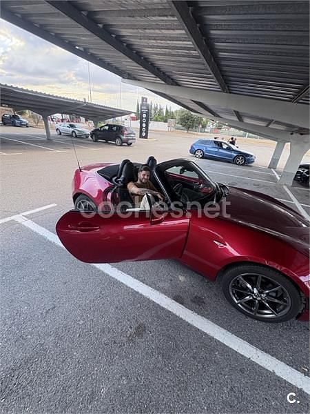 Usado Mazda MX5 Style 160 CV (117 kW) 2017 Rojo Descapotable