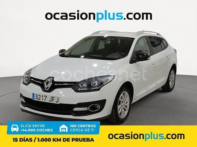 Blanco Usado 2015 Renault Mégane GrandTour LIMITED Familiar | 7990 € (Precio justo) - Imagen 1/4