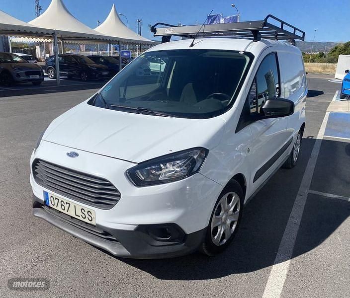 Blanco Usado 2021 Ford Transit Trend Van | 14.278 € (Precio justo) - Imagen 1/1
