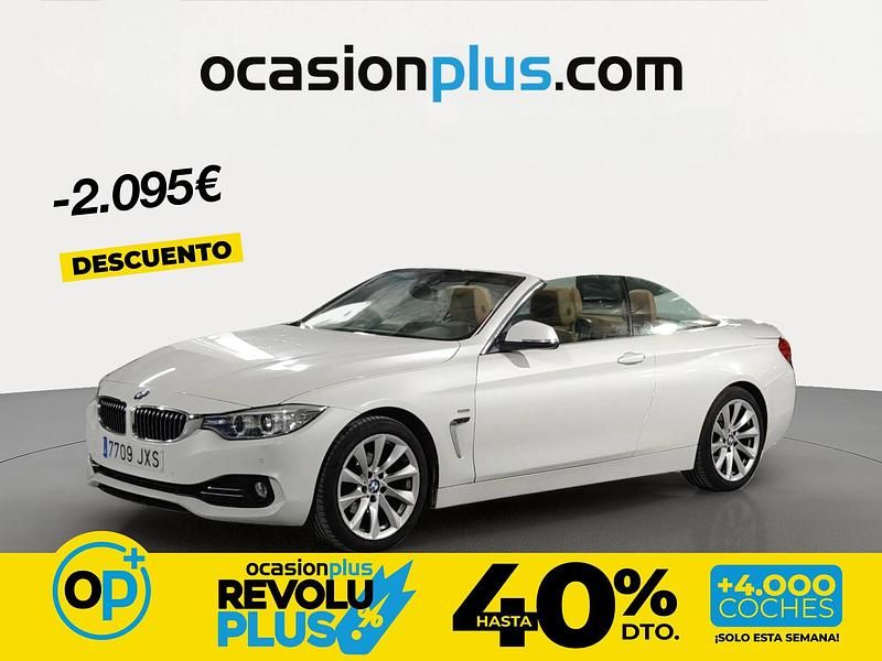 Usado BMW 420 184 CV (135 kW) 2017 Blanco Descapotable