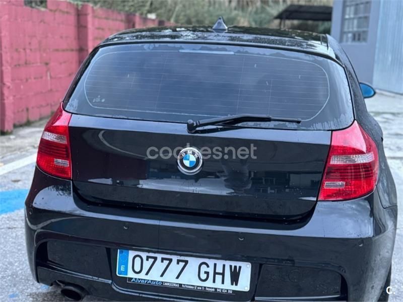 Negro Usado 2008 BMW 120 Utilitario | 6500 € (Precio justo) - Imagen 1/4