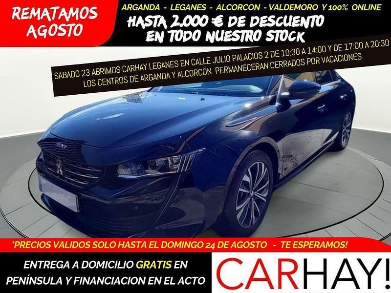 Azul Usado 2020 Peugeot 508 Allure Berlina | 18.690 € (Un poco caro) - Imagen 1/4