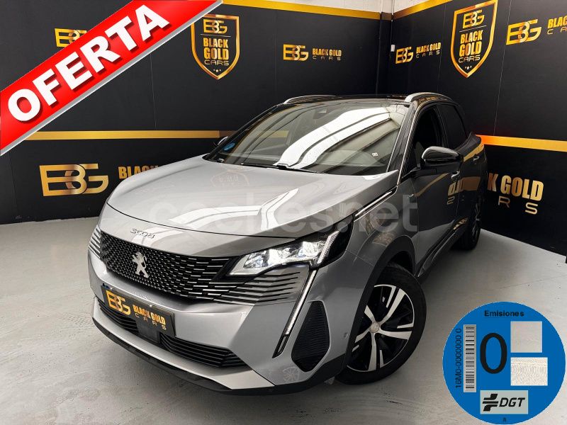 Gris / plata Usado 2021 Peugeot 3008 GT SUV | 24.490 € (Precio justo) - Imagen 1/4