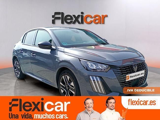 Usado Peugeot 208 Allure 100 CV (73 kW) 2025 Gris Utilitario