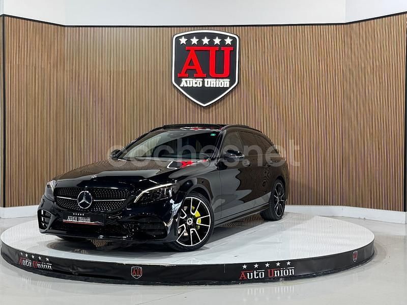 Negro Usado 2020 Mercedes C220 Familiar | 28.999 € (Precio justo) - Imagen 1/4