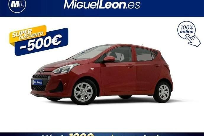 Rojo Usado 2018 Hyundai i10 Utilitario | 7985 € (Buen precio) - Imagen 1/3