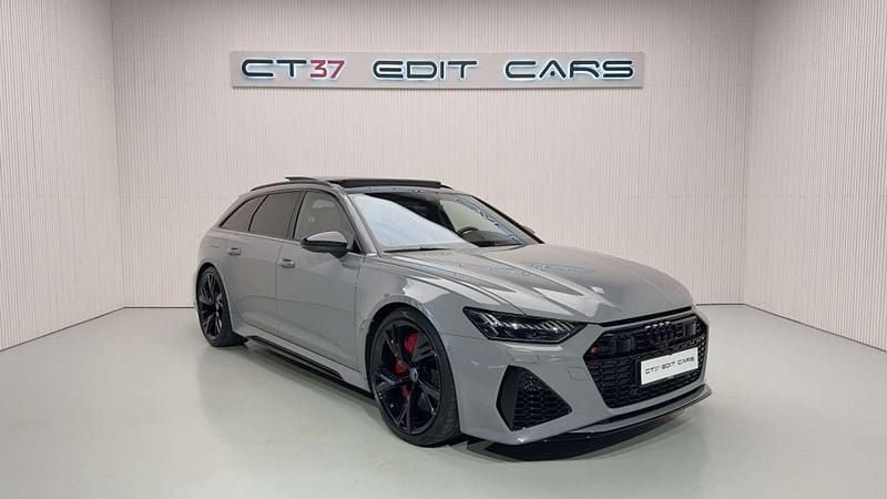 Gris / plata Usado 2022 Audi RS6 Ambiente Familiar | 108.900 € (Buen precio) - Imagen 1/4