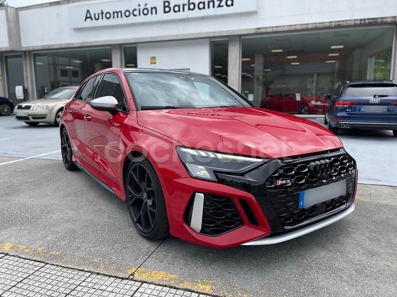 Rojo Usado 2022 Audi RS3 Sportback Utilitario | 61.500 € (Precio justo) - Imagen 1/4