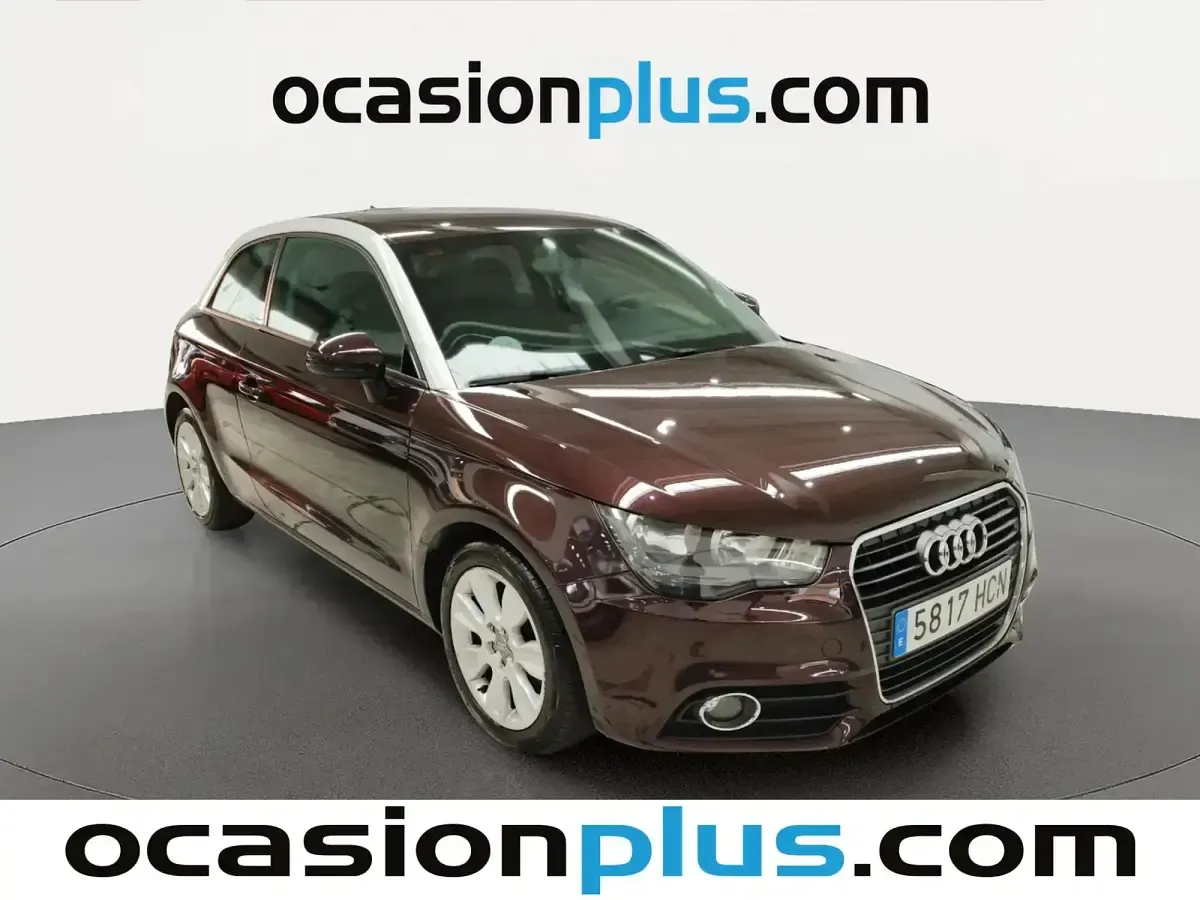 Usado Audi A1 Ambition 105 CV (77 kW) 2011 Rojo Utilitario