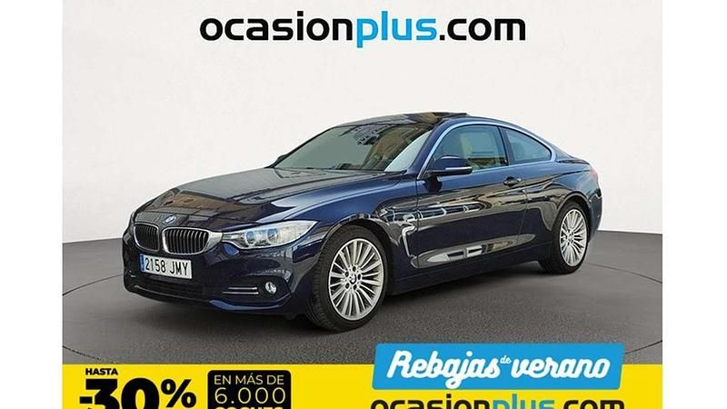 Azul Usado 2016 BMW 420 Coupe | 21.760 € (Precio justo) - Imagen 1/4