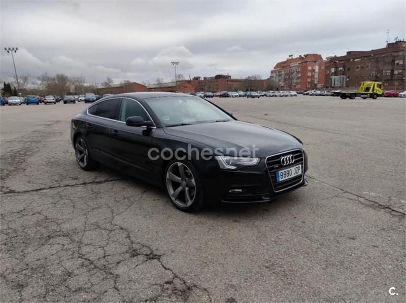 Negro Usado 2015 Audi A5 Sportback Berlina | 15.500 € (Precio justo) - Imagen 1/4
