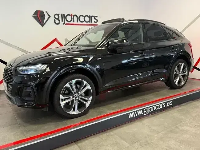 Usado Audi Q5 S-Line 204 CV (150 kW) 2021 Negro SUV
