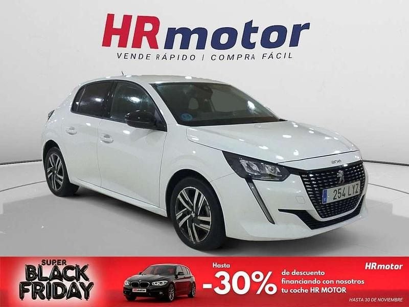 Blanco Usado 2022 Peugeot 208 Allure Utilitario | 12.590 € (Buen precio) - Imagen 1/4