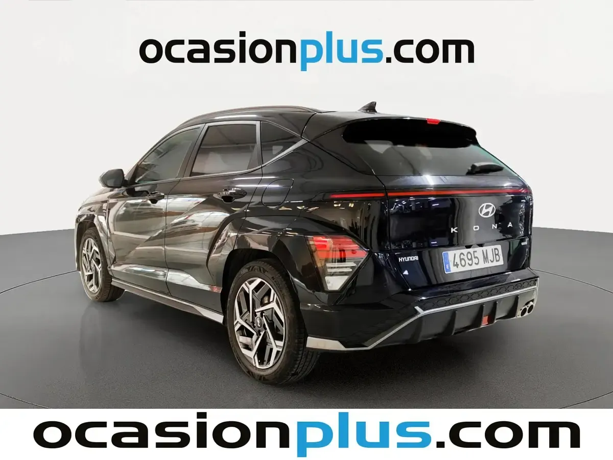Usado Hyundai Kona N Line 199 CV (146 kW) 2023 Negro SUV
