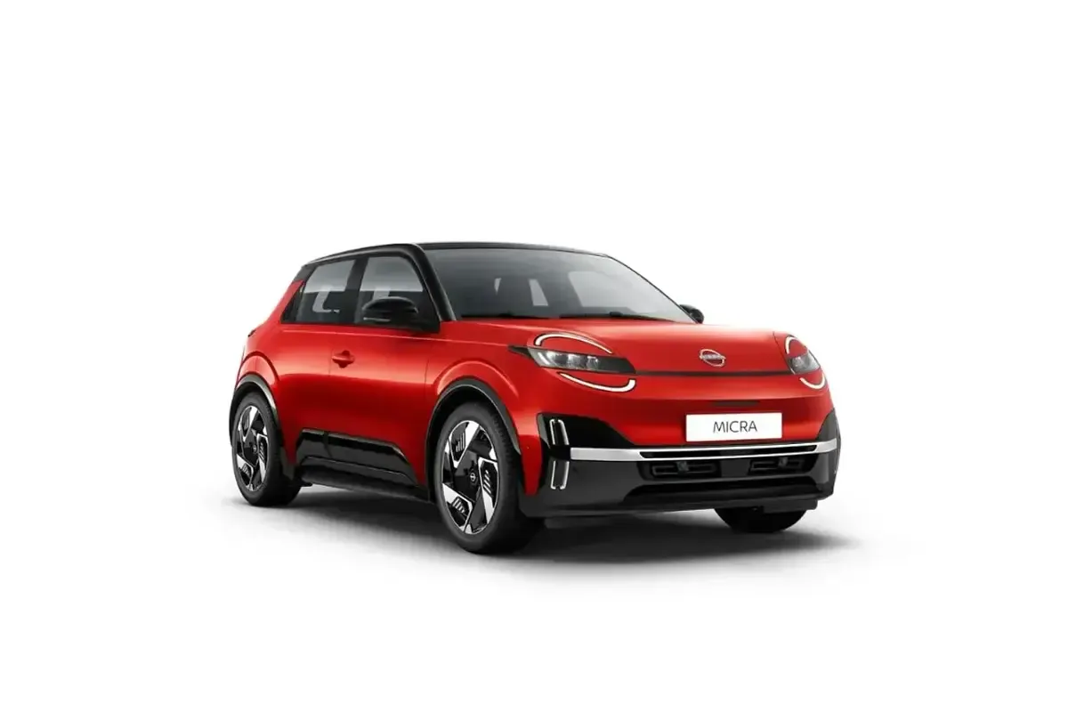 Nowe Nissan Micra N-Connecta 109 kW (149 KM) 2026 Czerwony Hatchback