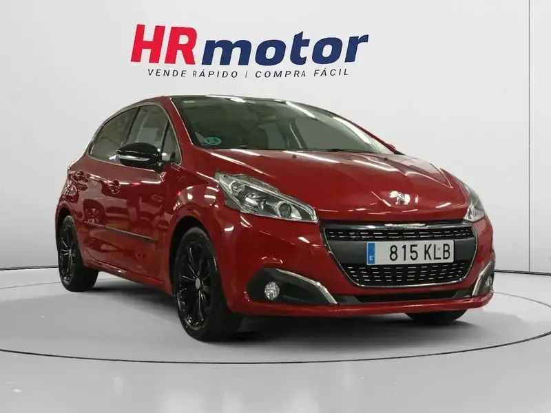 Rojo Usado 2018 Peugeot 208 Allure Utilitario | 10.490 € (Precio justo) - Imagen 1/4
